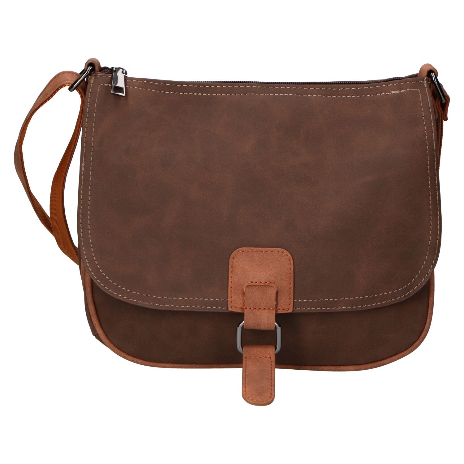 Dámska crossbody kabelka tmavo hnedá - Firenze Marisa