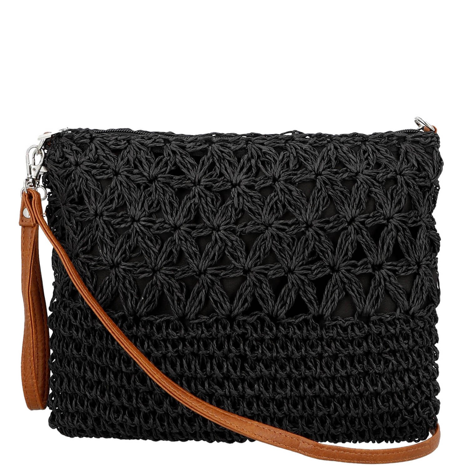 Dámska crossbody kabelka čierna - Firenze Seiya