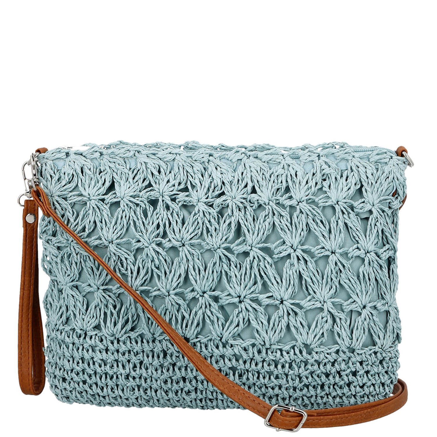 Dámska crossbody kabelka svetlo modrá - Firenze Seiya