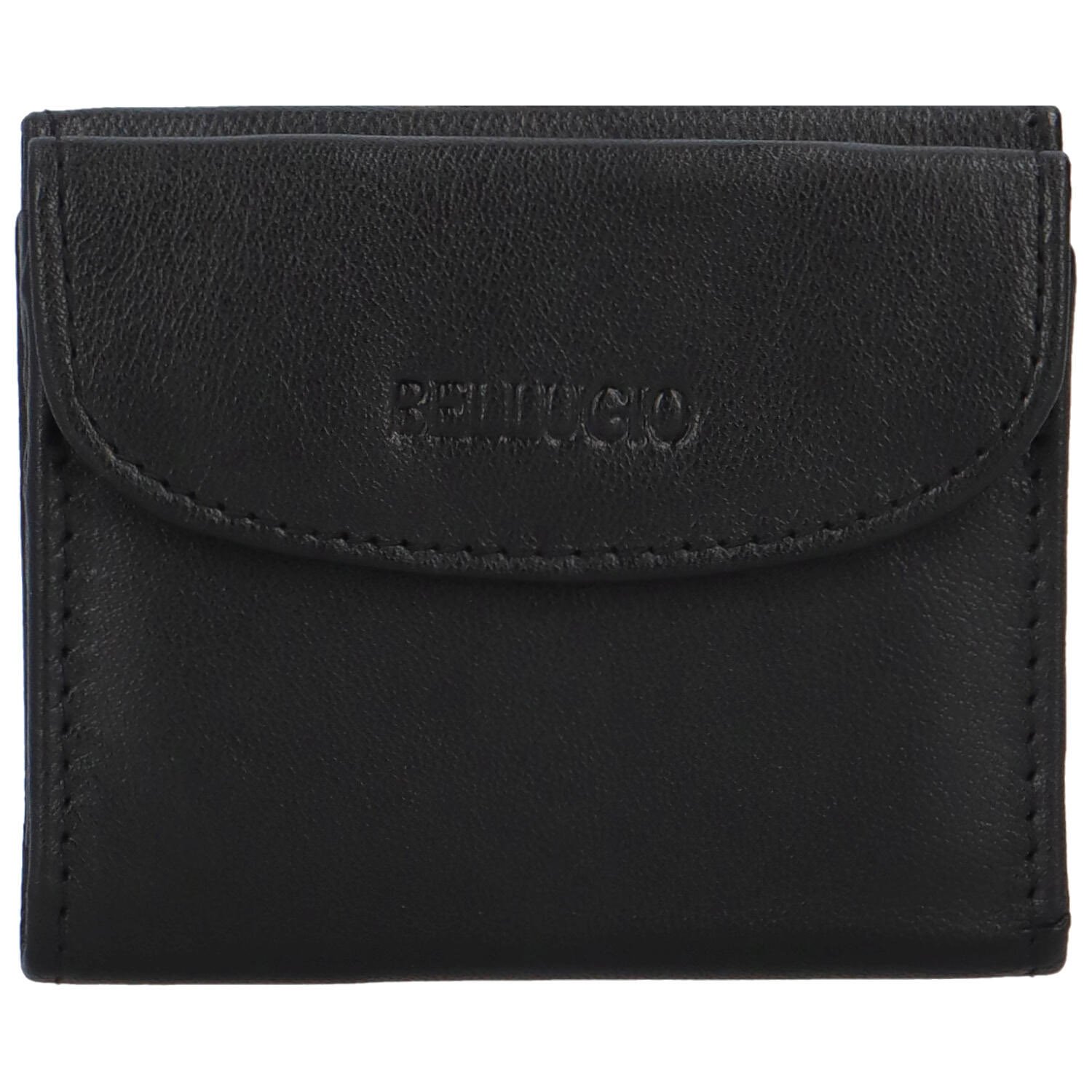 Dámska kožená peňaženka čierna - Bellugio Talias