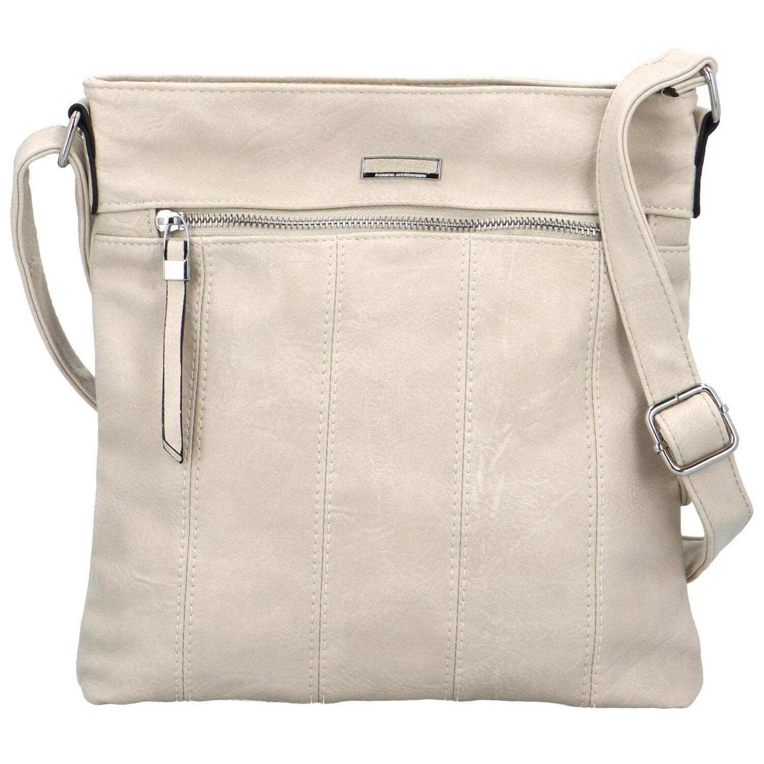 Dámska crossbody kabelka krémová - Romina & Co Bags Garetha