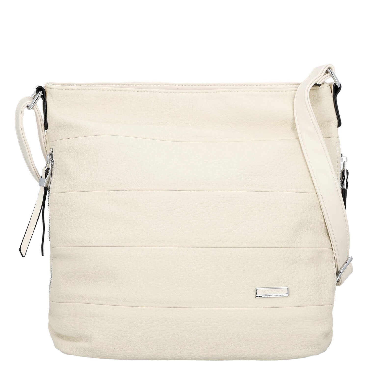 Dámska crossbody kabelka krémová - Firenze Gabriele