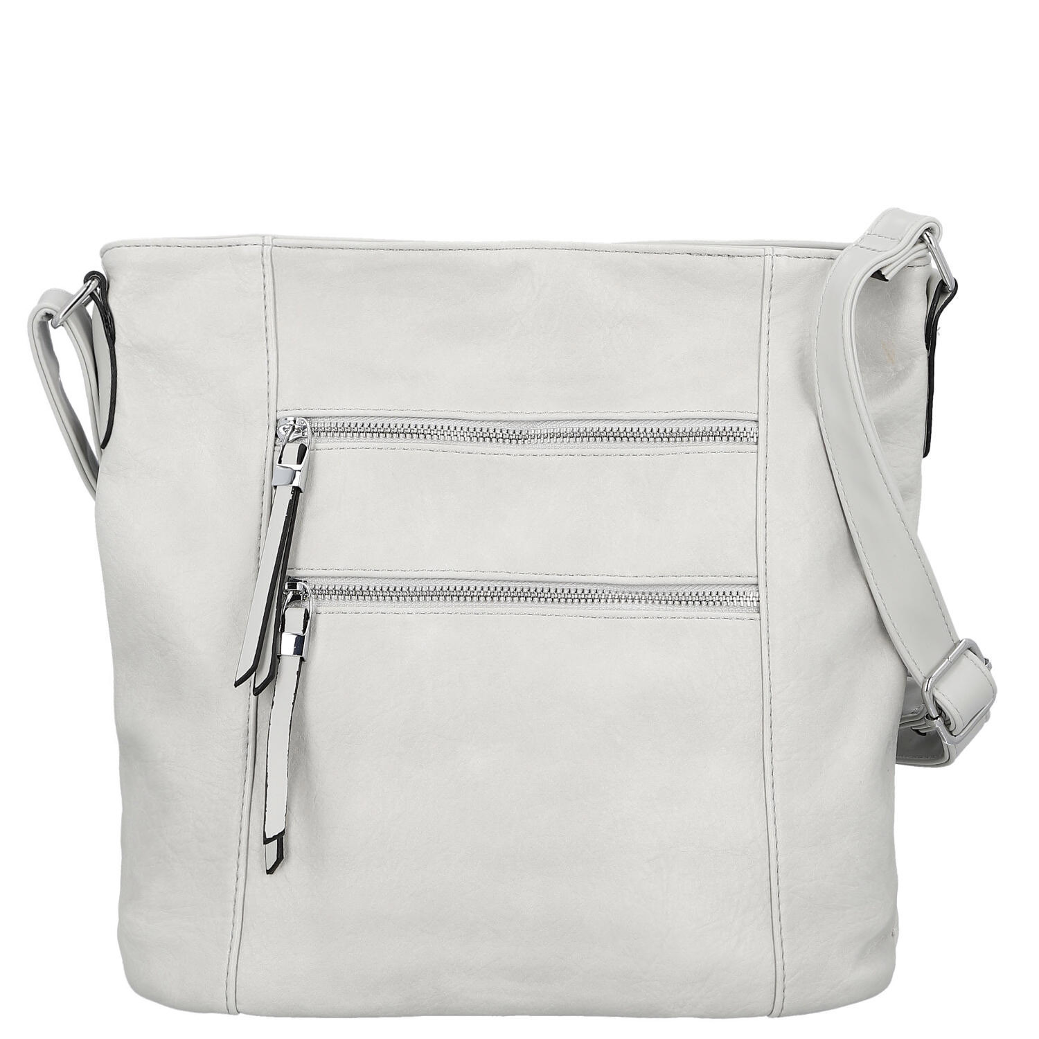 Dámska crossbody kabelka šedá - Firenze Kenza