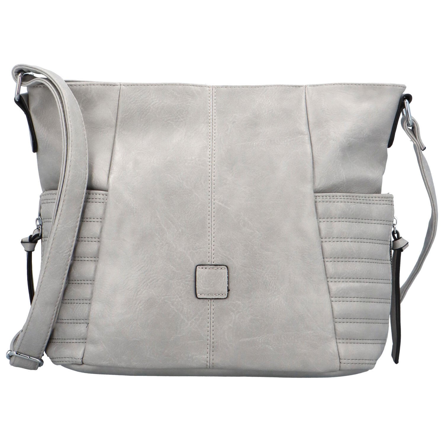 Dámska crossbody kabelka šedá - Firenze Maeva