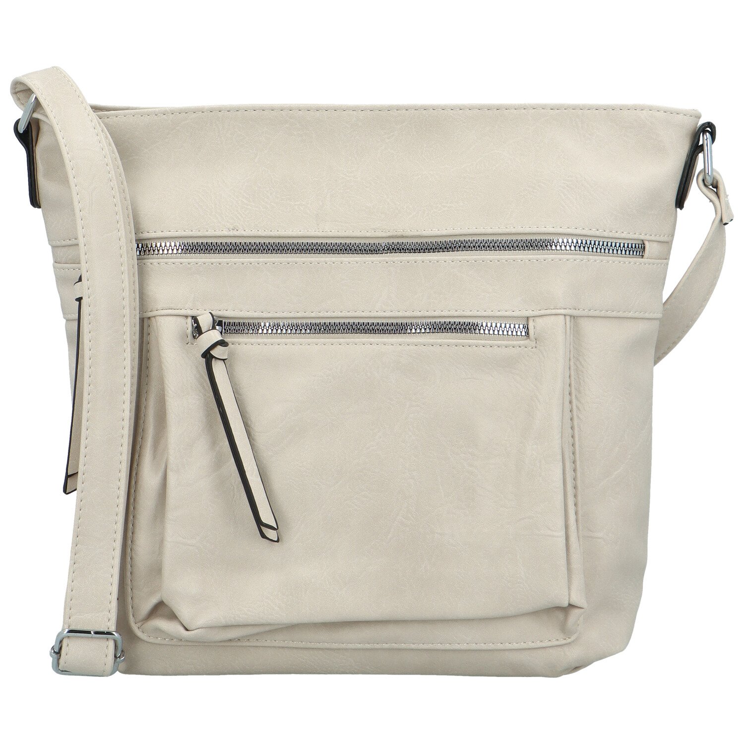 Dámska crossbody kabelka krémová - Firenze Julietta