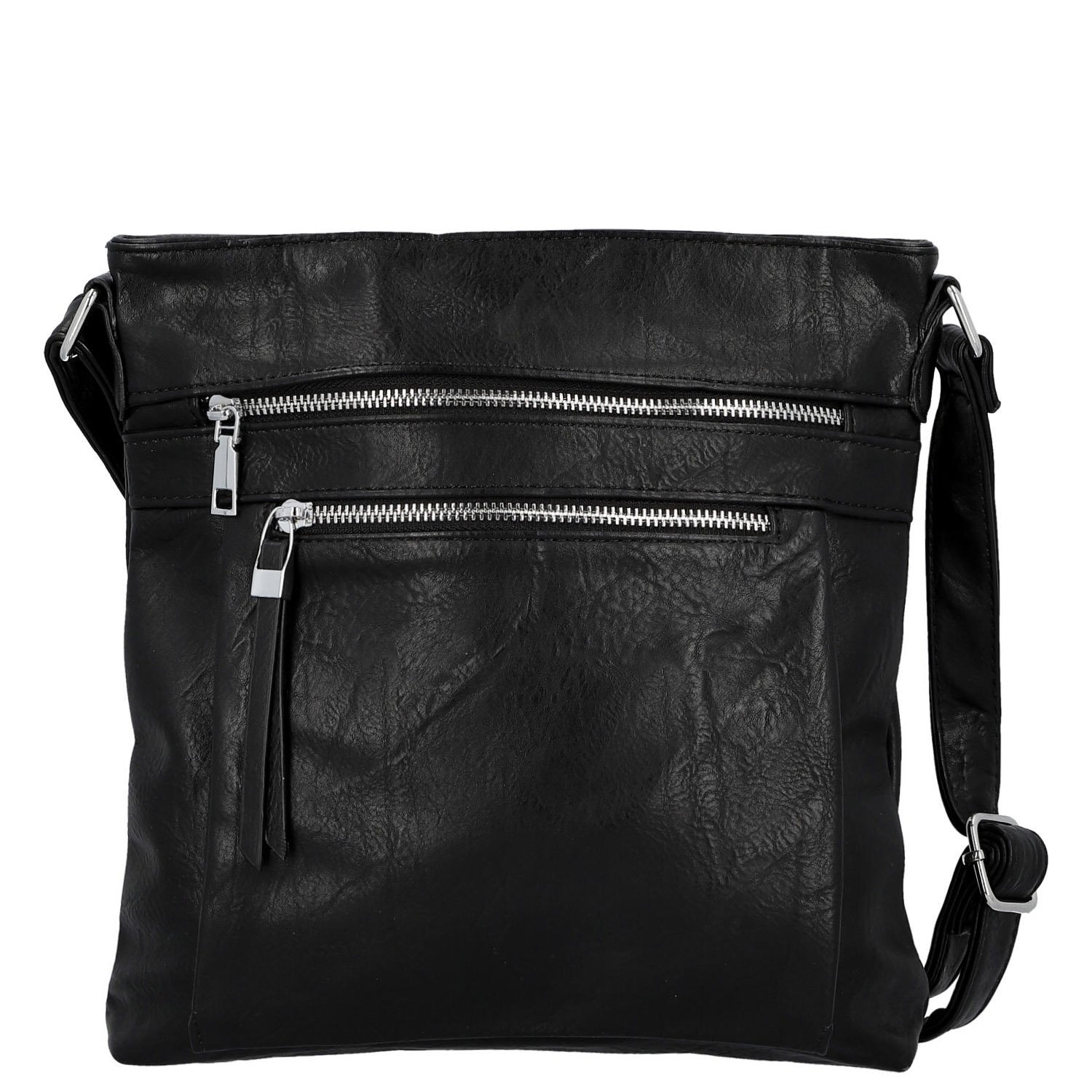 Dámska crossbody kabelka čierna - Romina & Co Bags Emelie