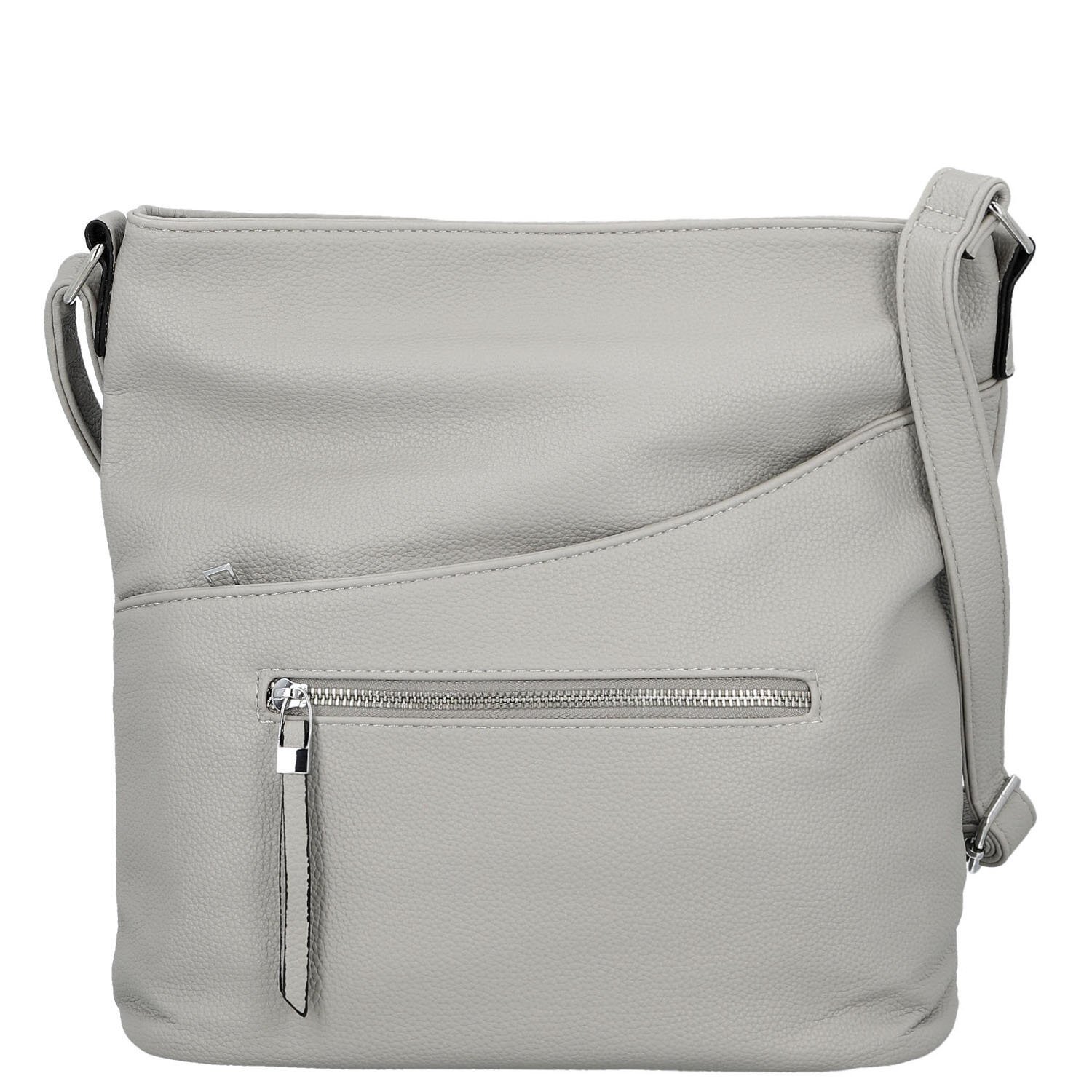 Dámska crossbody kabelka šedá - Firenze Berit
