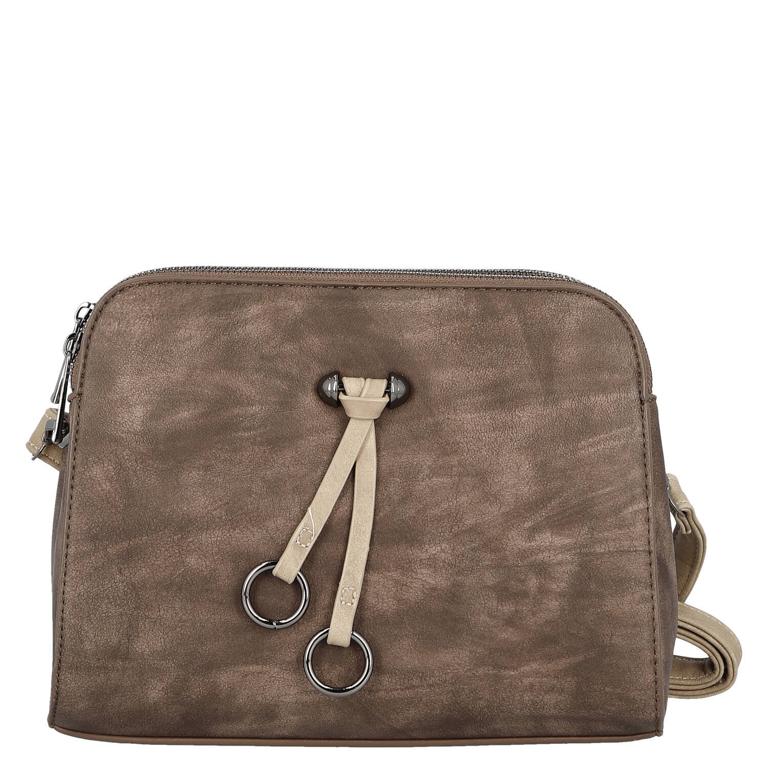 Dámska crossbody kabelka coffee - MaxFly Nenet