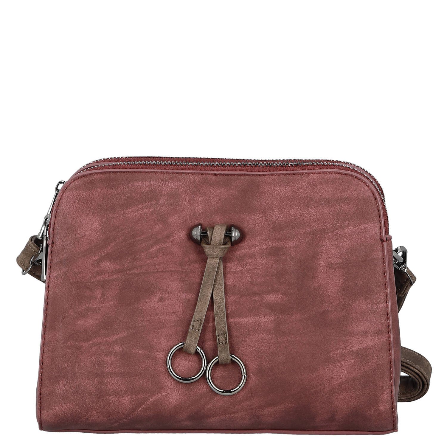 Dámska crossbody kabelka vínová - MaxFly Nenet