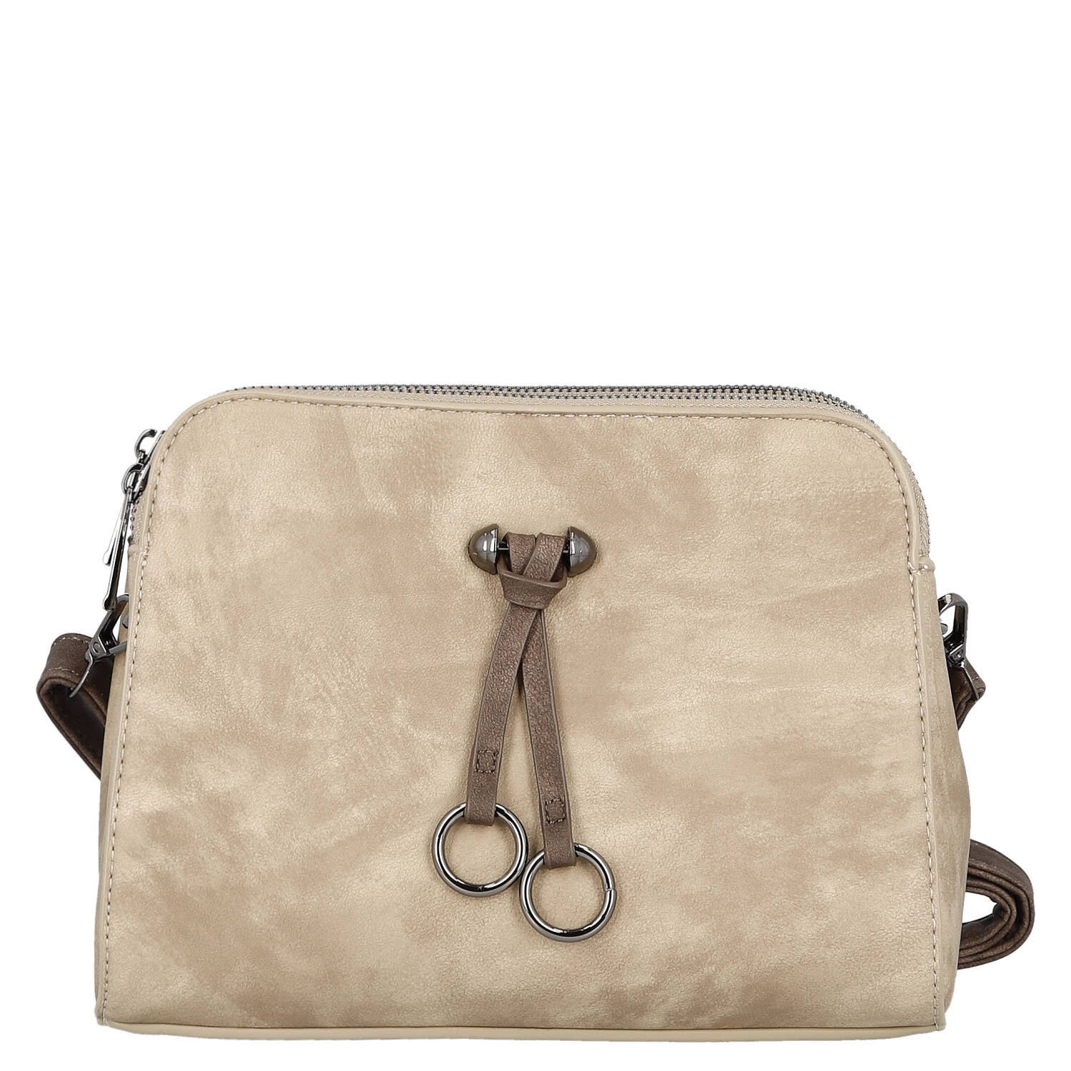 Dámska crossbody kabelka krémová - MaxFly Nenet