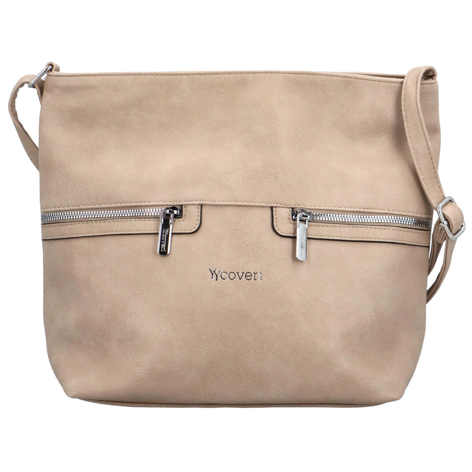 Dámska crossbody kabelka béžovo/sivá - Coveri Magolla