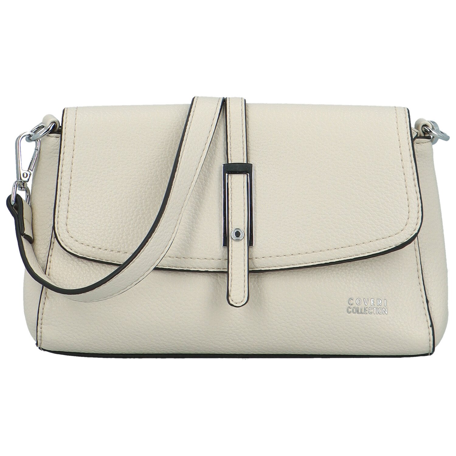 Dámska kabelka cez rameno krémová - Coveri Rosanna