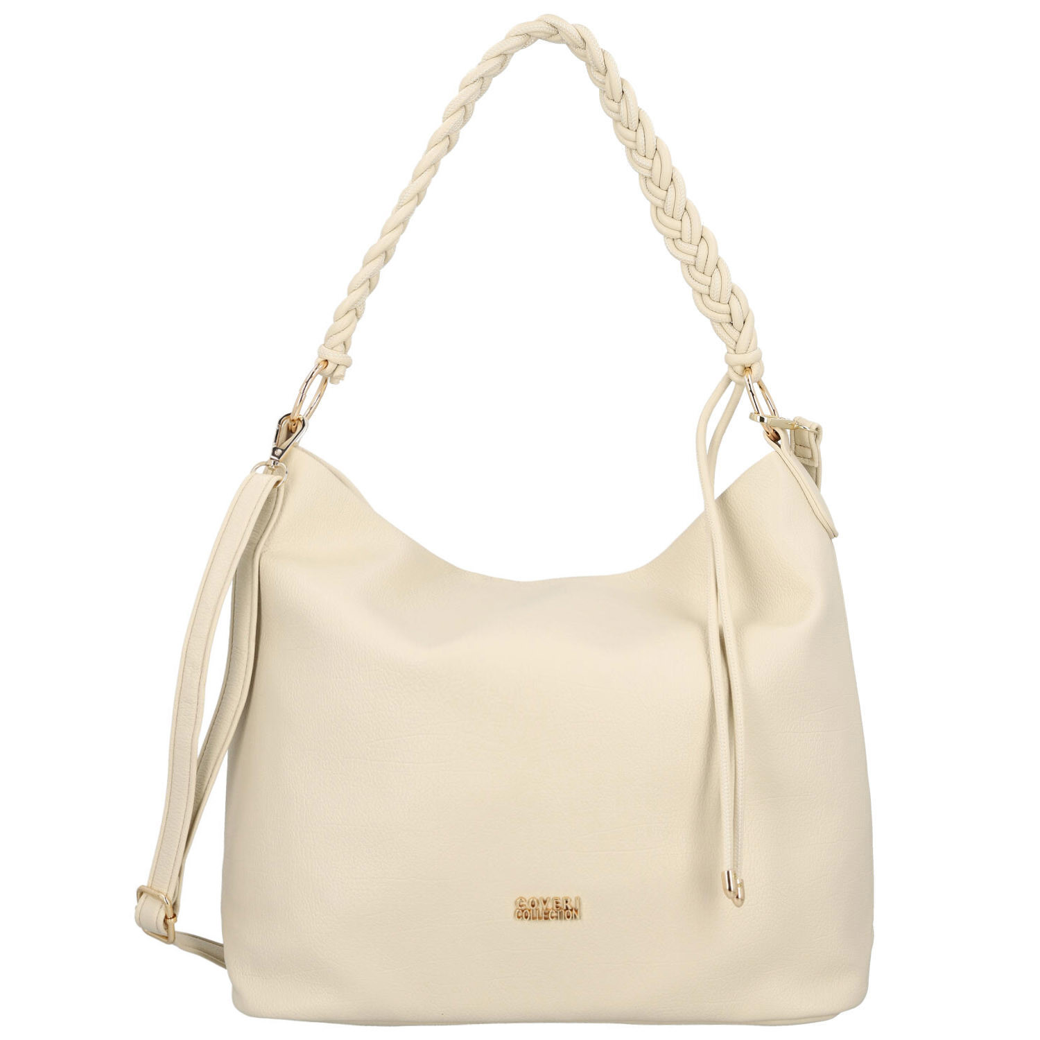 Dámska kabelka na rameno krémová - Coveri Kadri