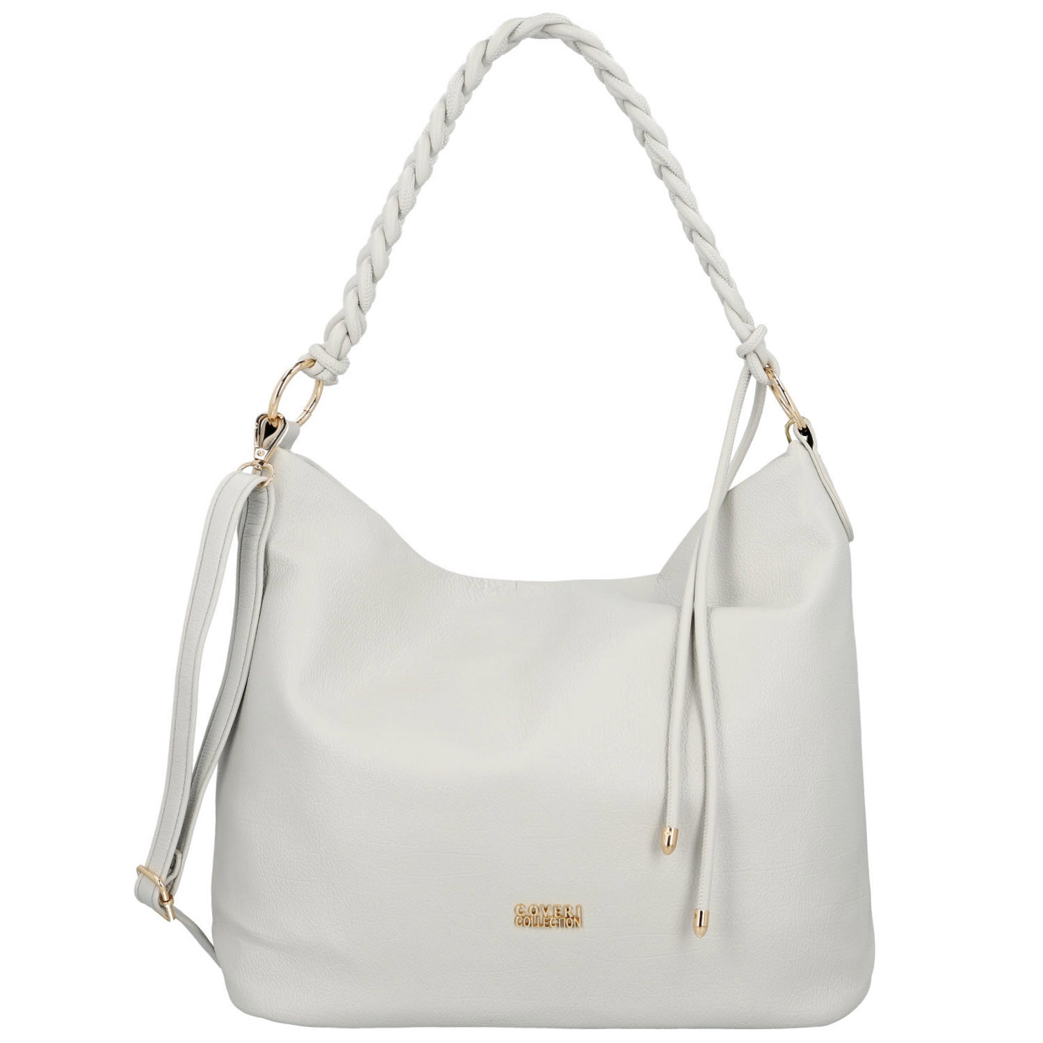 Dámska kabelka na rameno svetlo šedá - Coveri Kadri