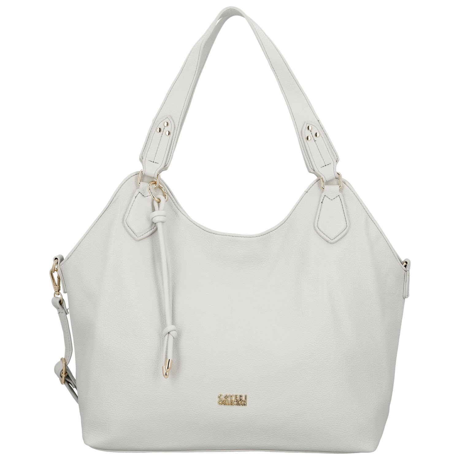 Dámska kabelka na rameno svetlo šedá - Coveri Kaela