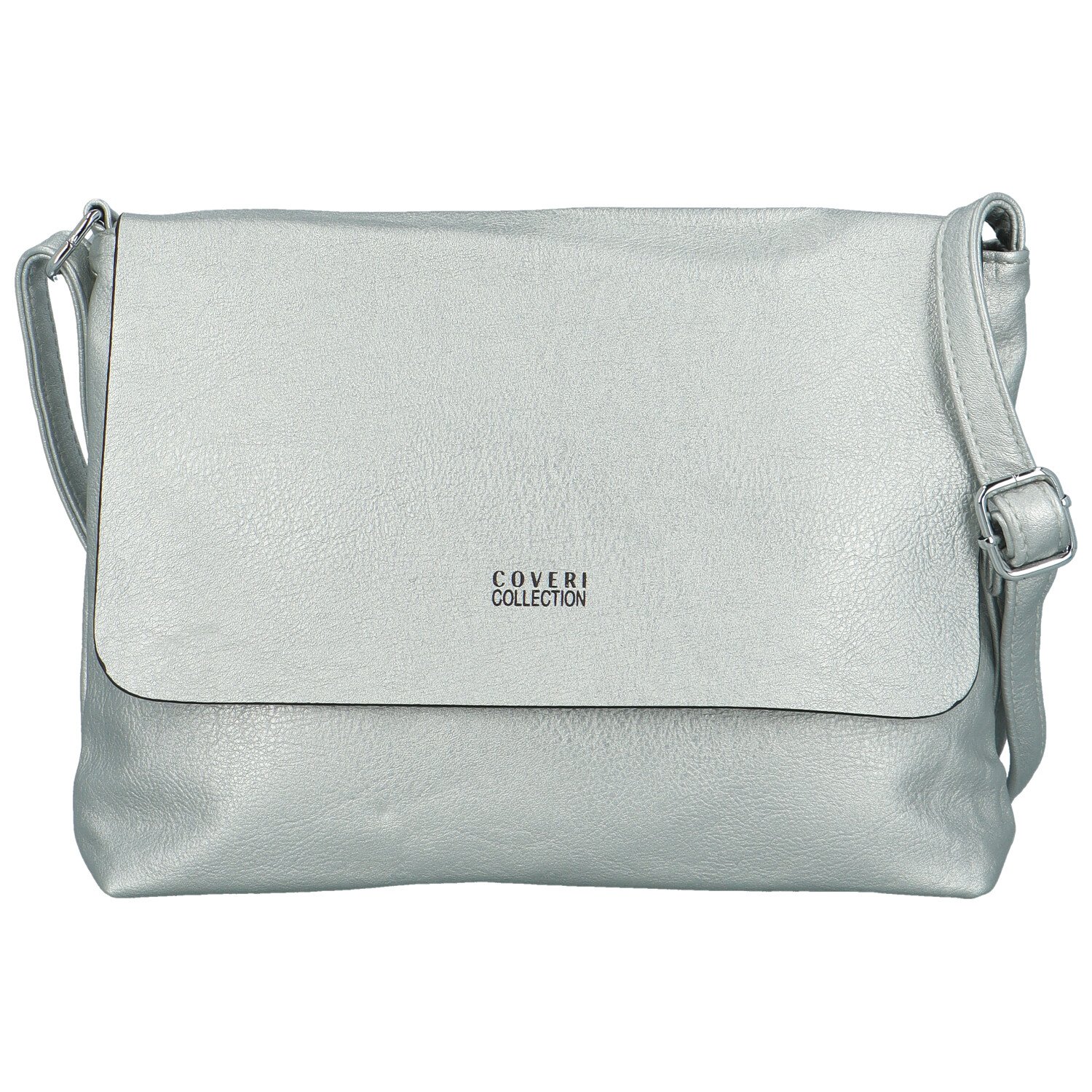Dámska crossbody kabelka strieborná - Coveri Vaja