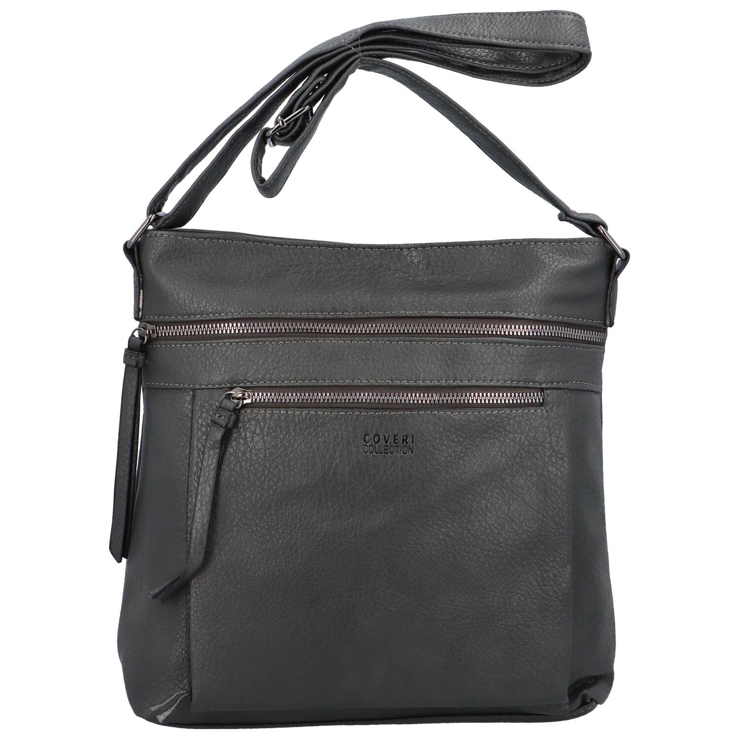Dámska crossbody kabelka tmavo šedá - Coveri Daleina