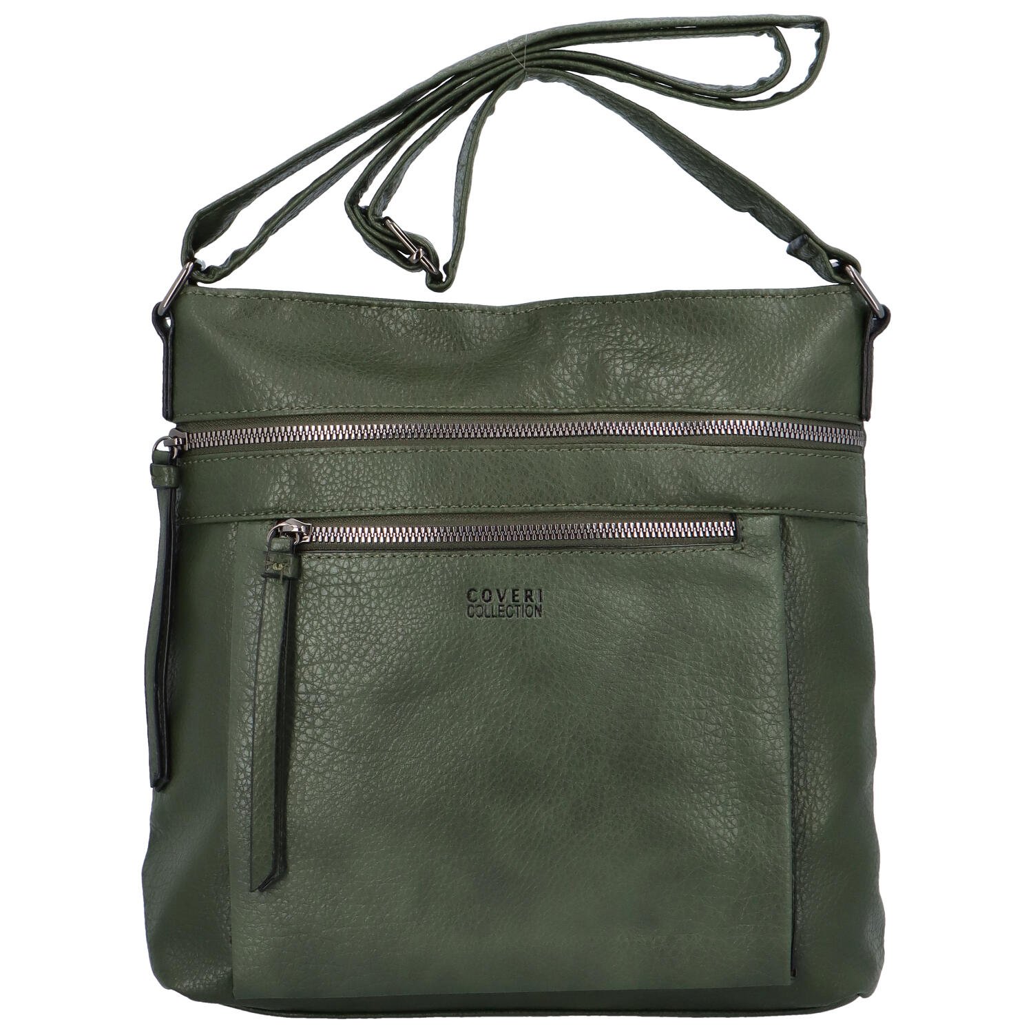 Dámska crossbody kabelka zelená - Coveri Daleina