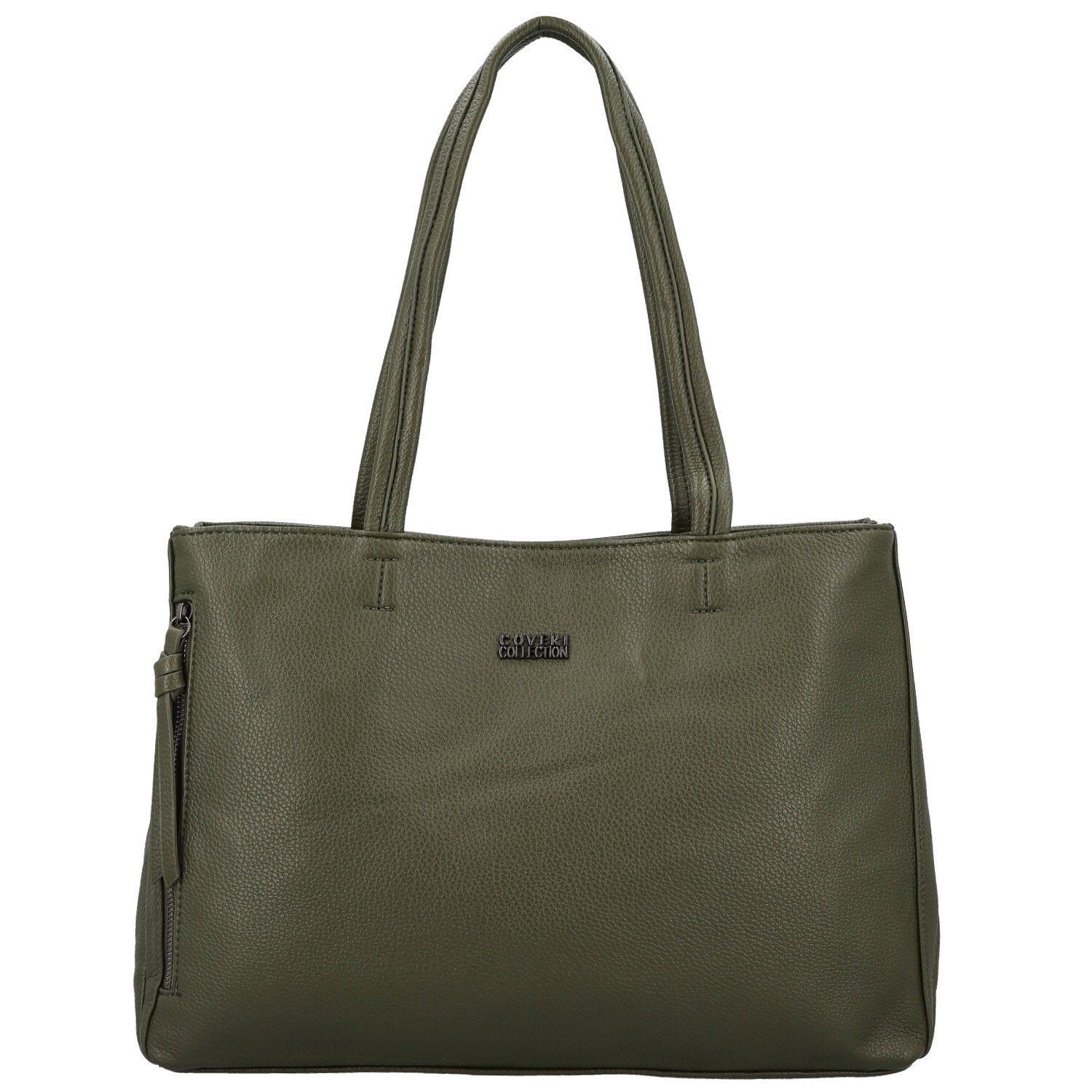 Dámska kabelka na rameno tmavo zelená - Coveri Zaki