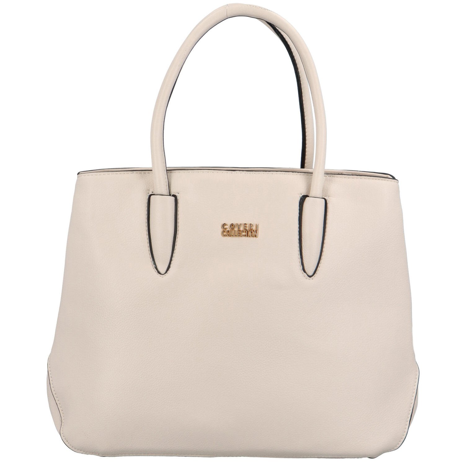 Dámska kabelka do ruky svetlo béžová - Coveri Patri
