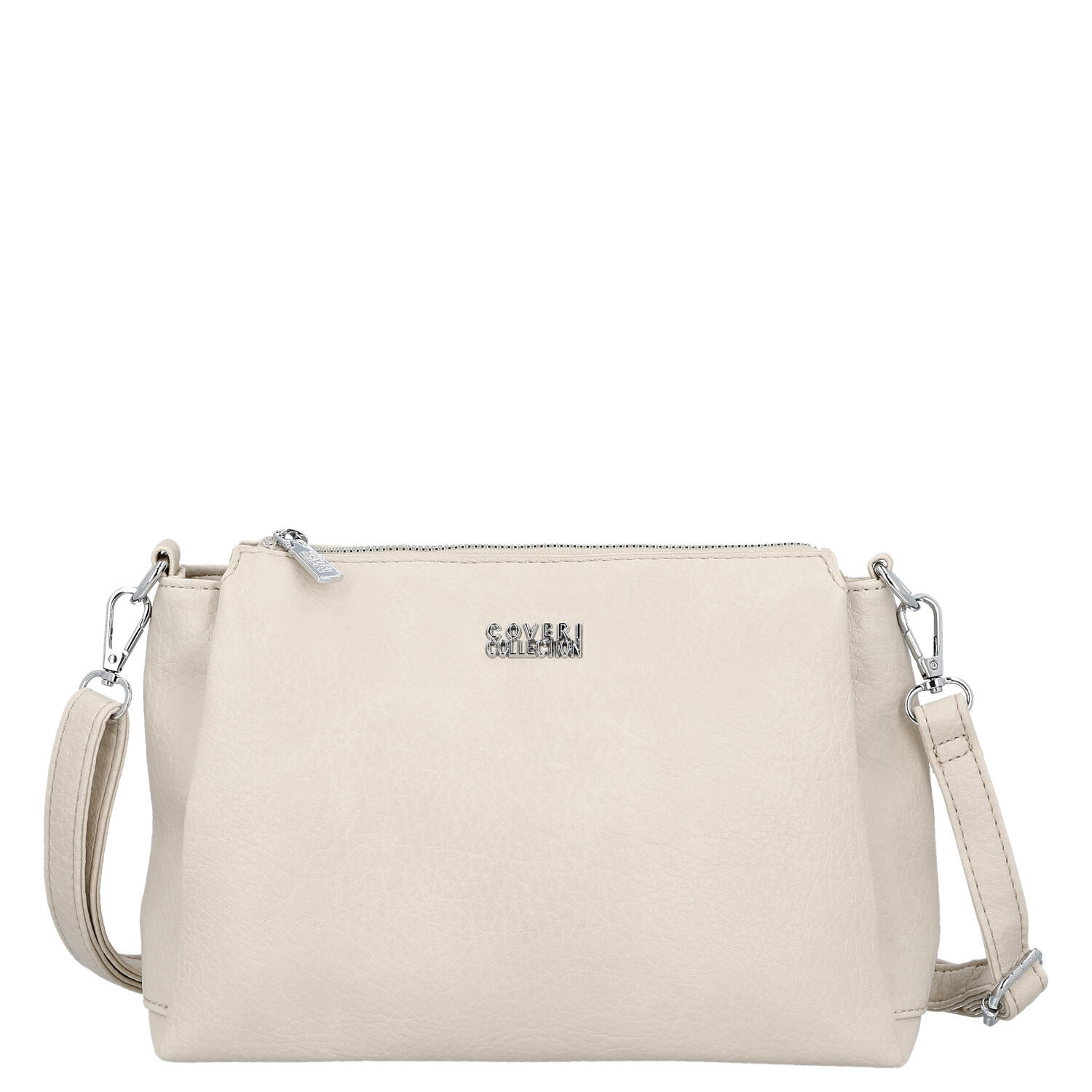 Dámska crossbody kabelka krémová - Coveri Perikla