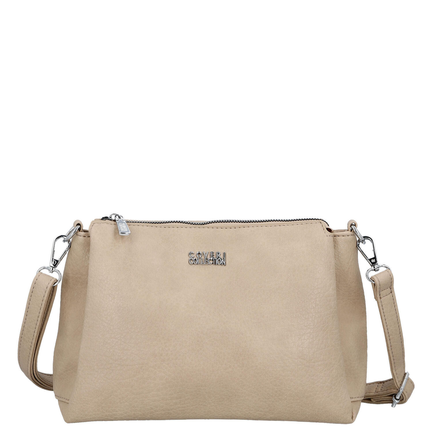 Dámska crossbody kabelka béžová - Coveri Perikla