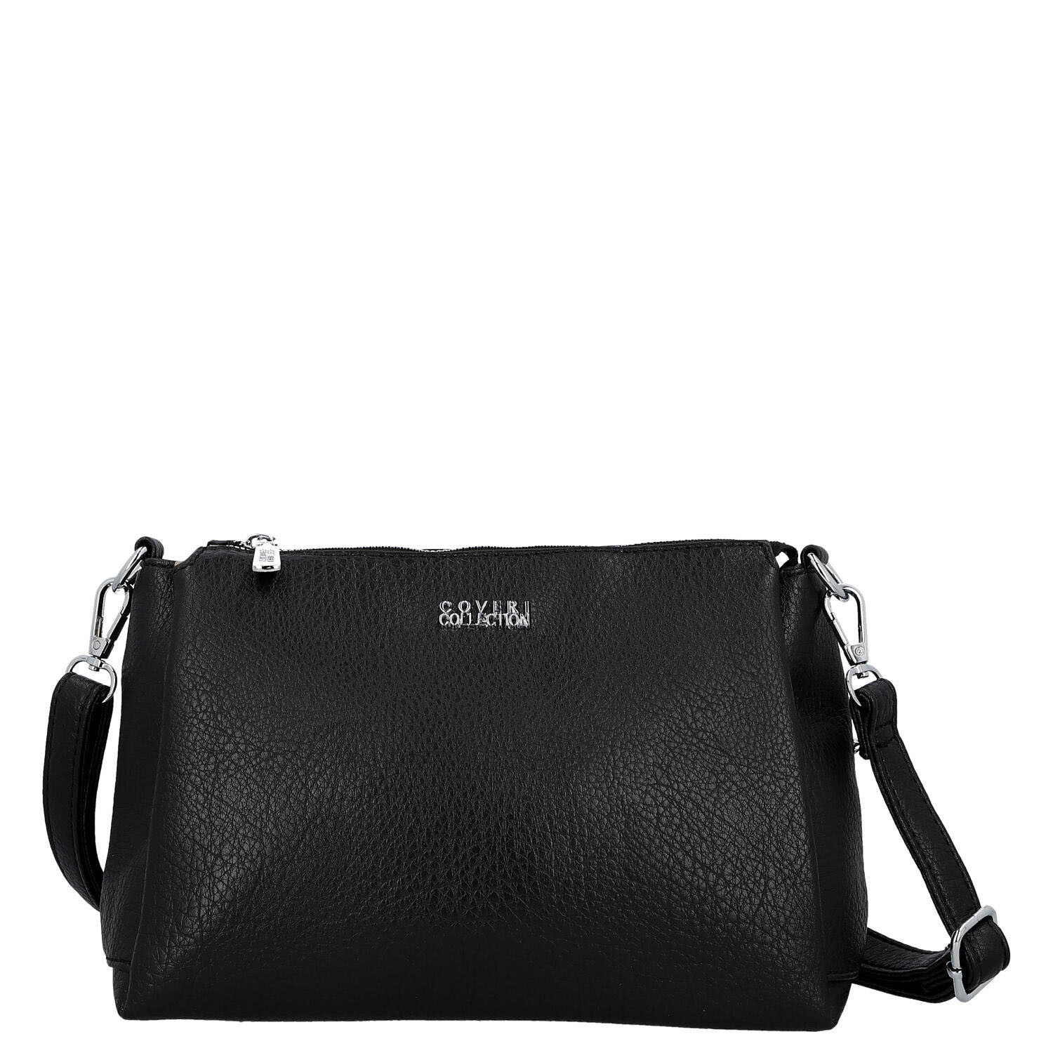 Dámska crossbody kabelka čierna - Coveri Perikla