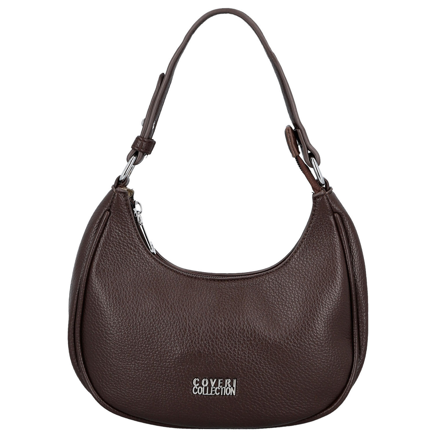 Malá kabelka v štýle gondola čokoládovo hnedá - Coveri Venetia New