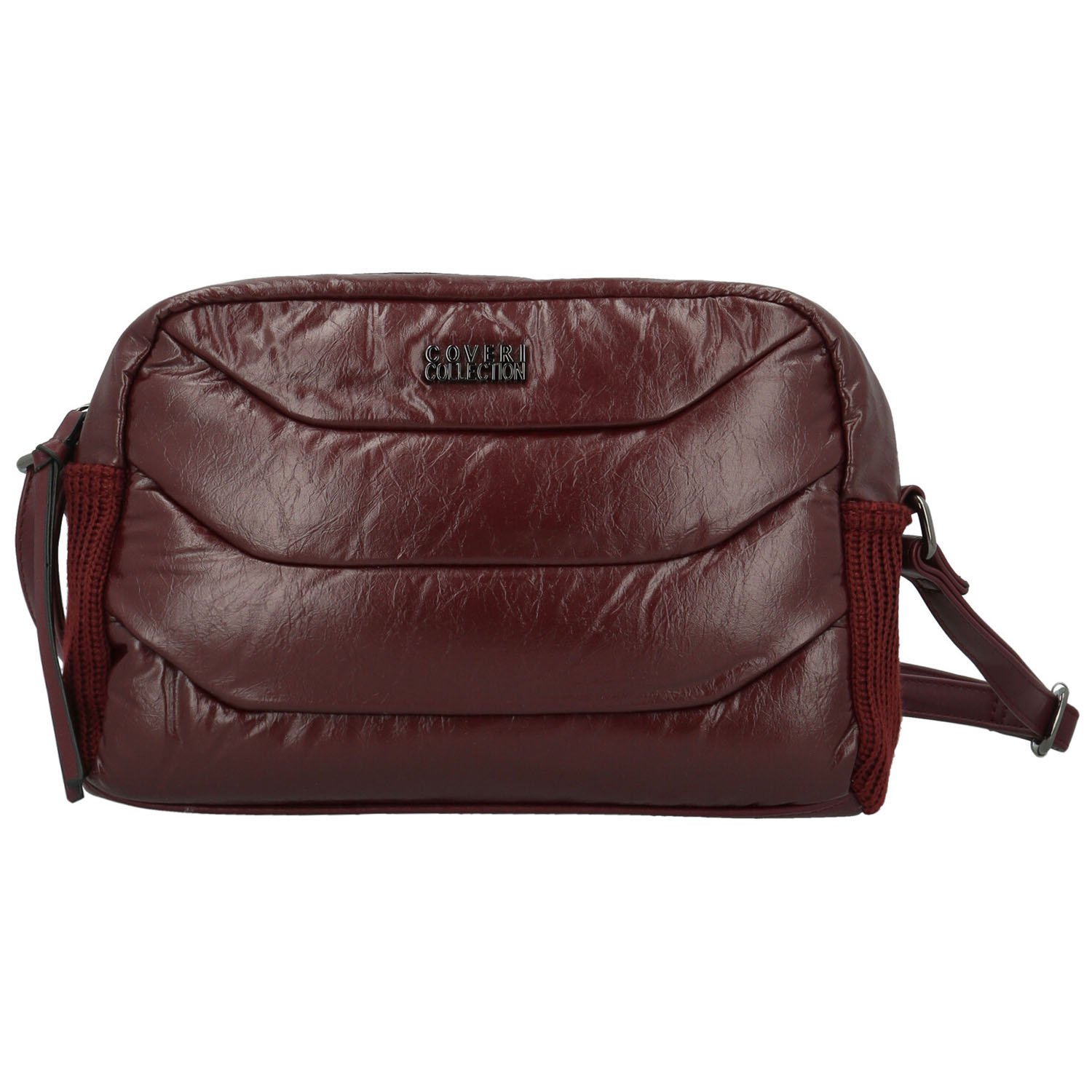 Dámska crossbody kabelka vínová - Coveri Heriet