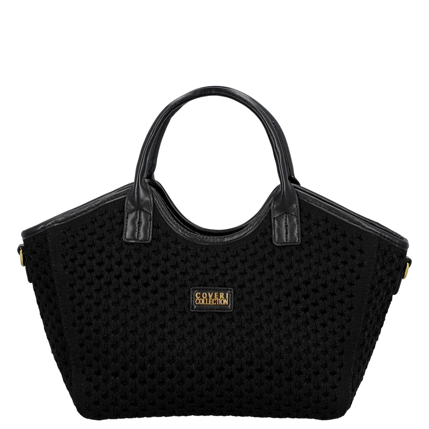 Dámska kabelka do ruky čierna - Coveri Karis