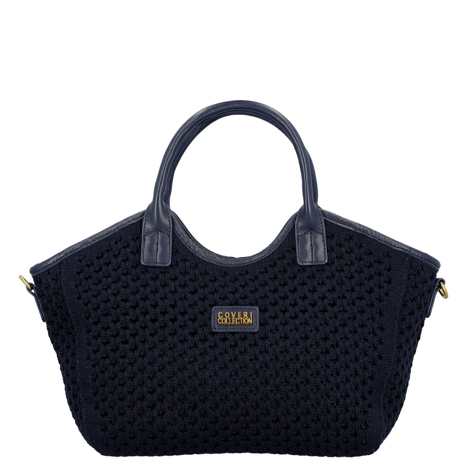 Dámska kabelka do ruky tmavo modrá - Coveri Karis