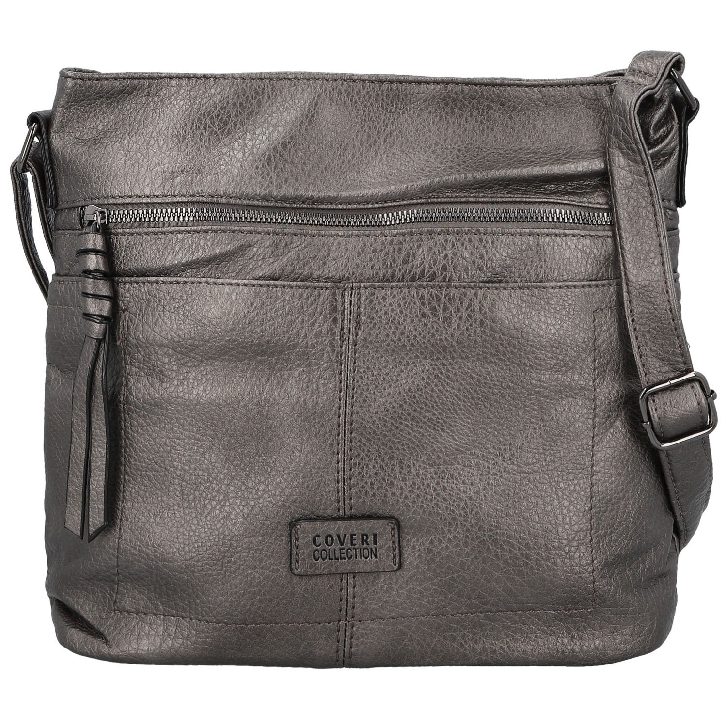 Dámska crossbody kabelka strieborná - Coveri Chantalls new