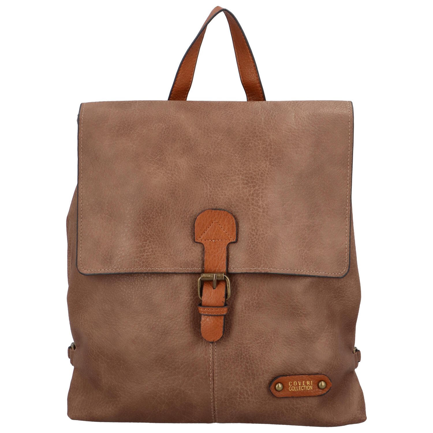Mestský batoh kabelka hnedý - Coveri Karlio 2