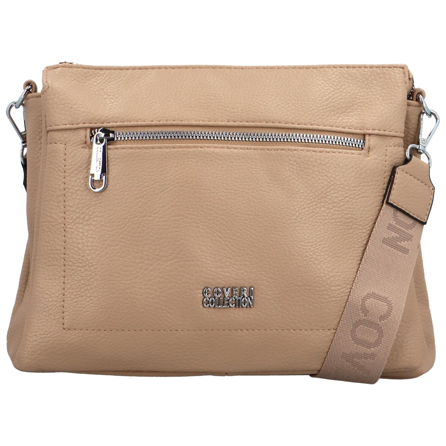 Dámska crossbody kabelka taupe - Coveri Elisabet