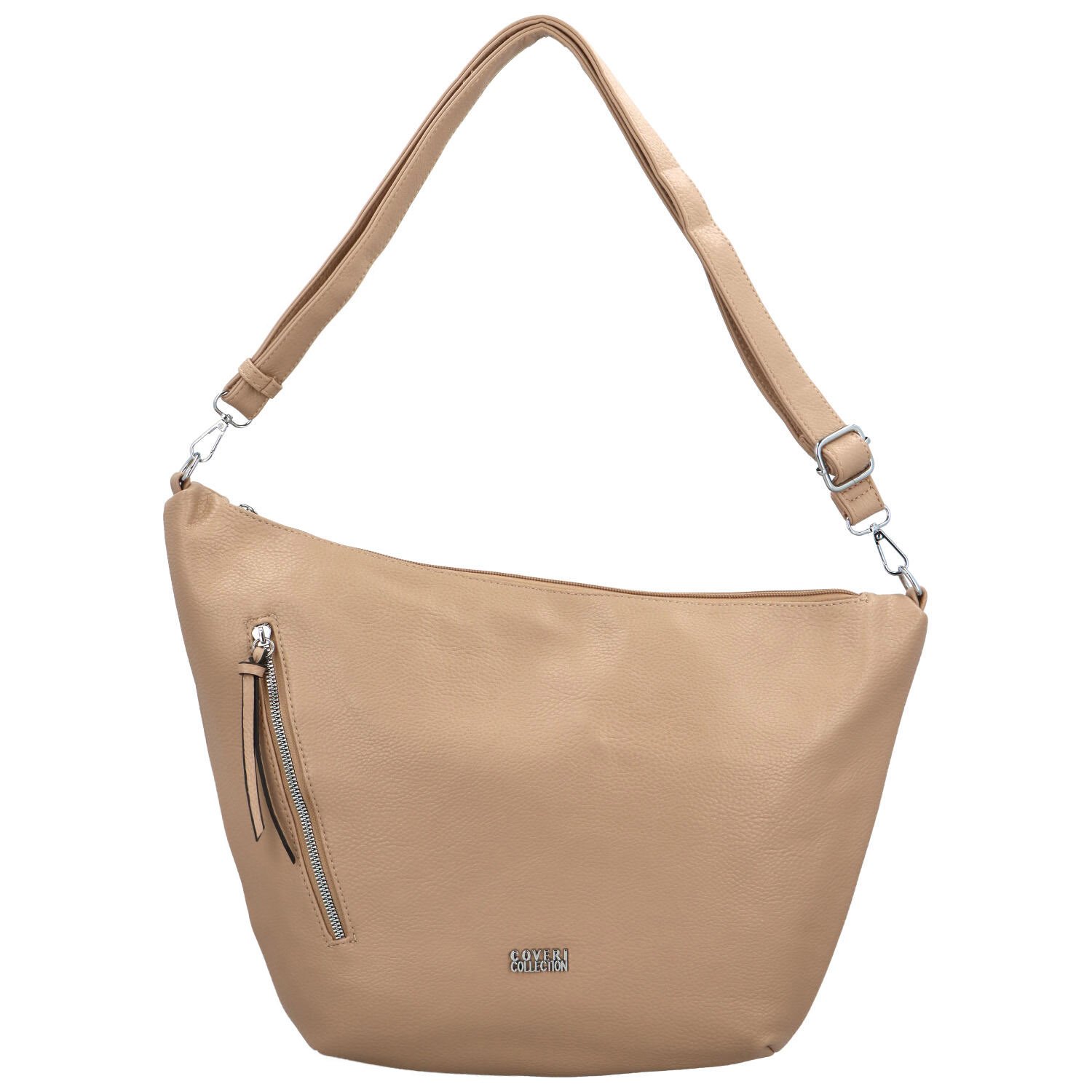 Dámska crossbody kabelka taupe - Coveri Morisien