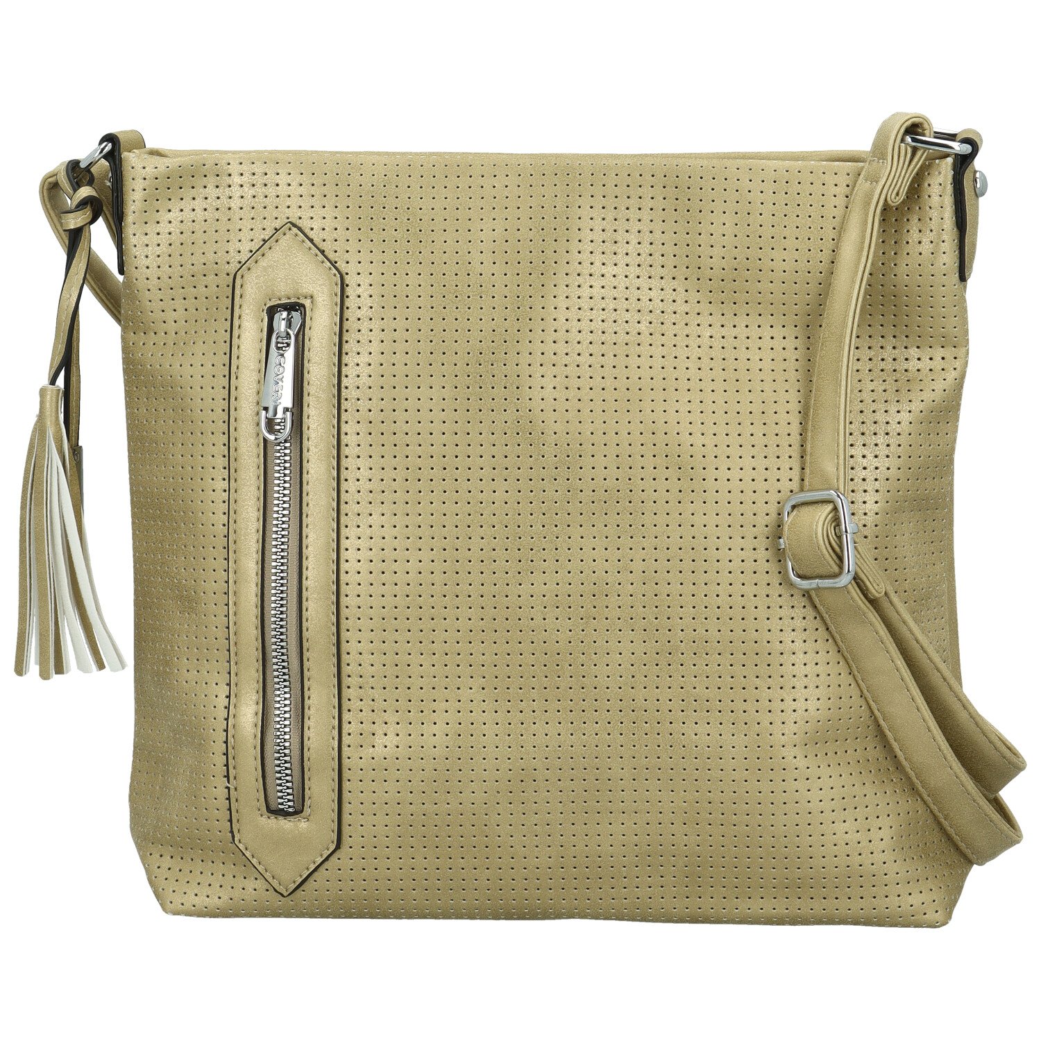 Dámska crossbody kabelka zlatá - Coveri Tallis