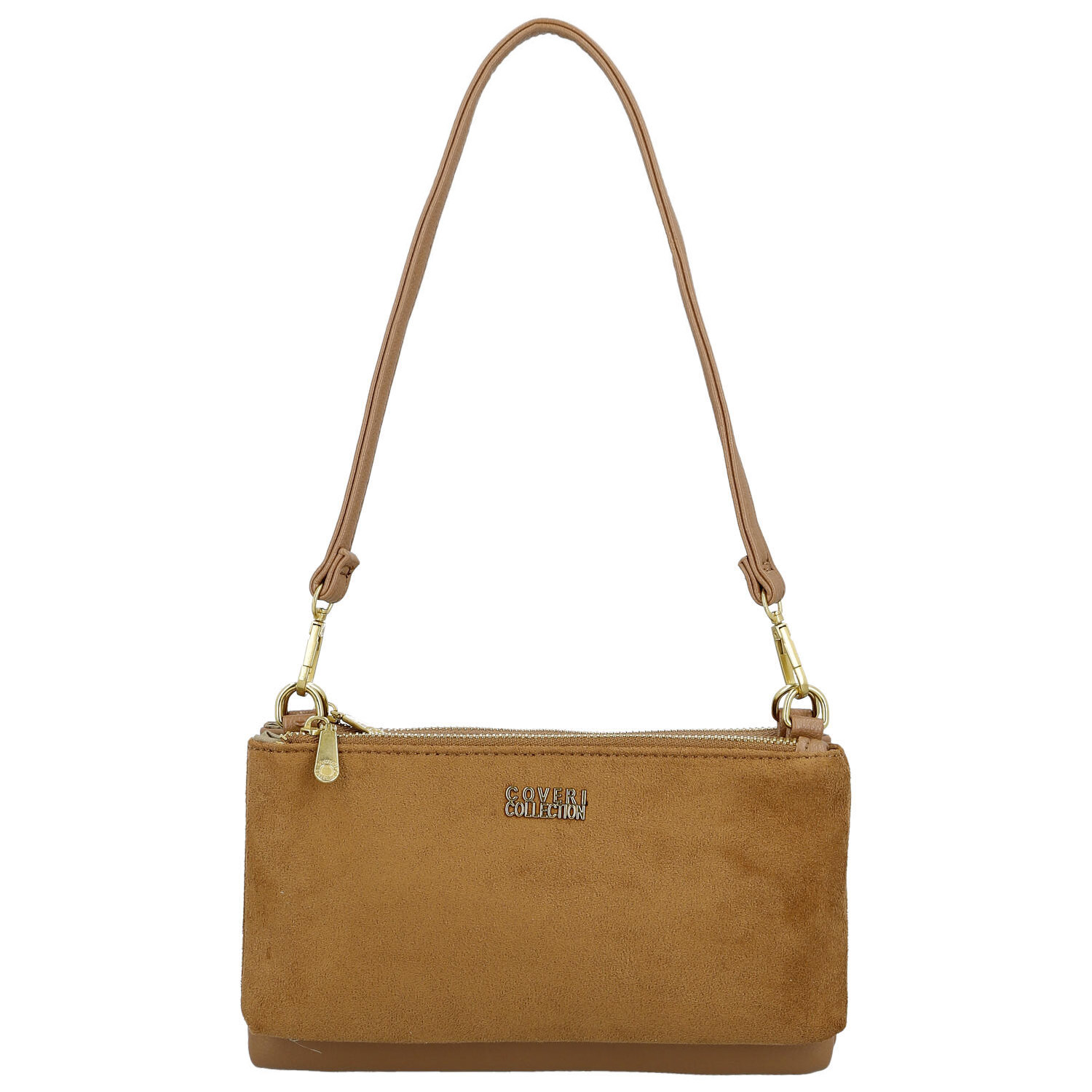 Dámska crossbody kabelka hnedá - Coveri Alesia