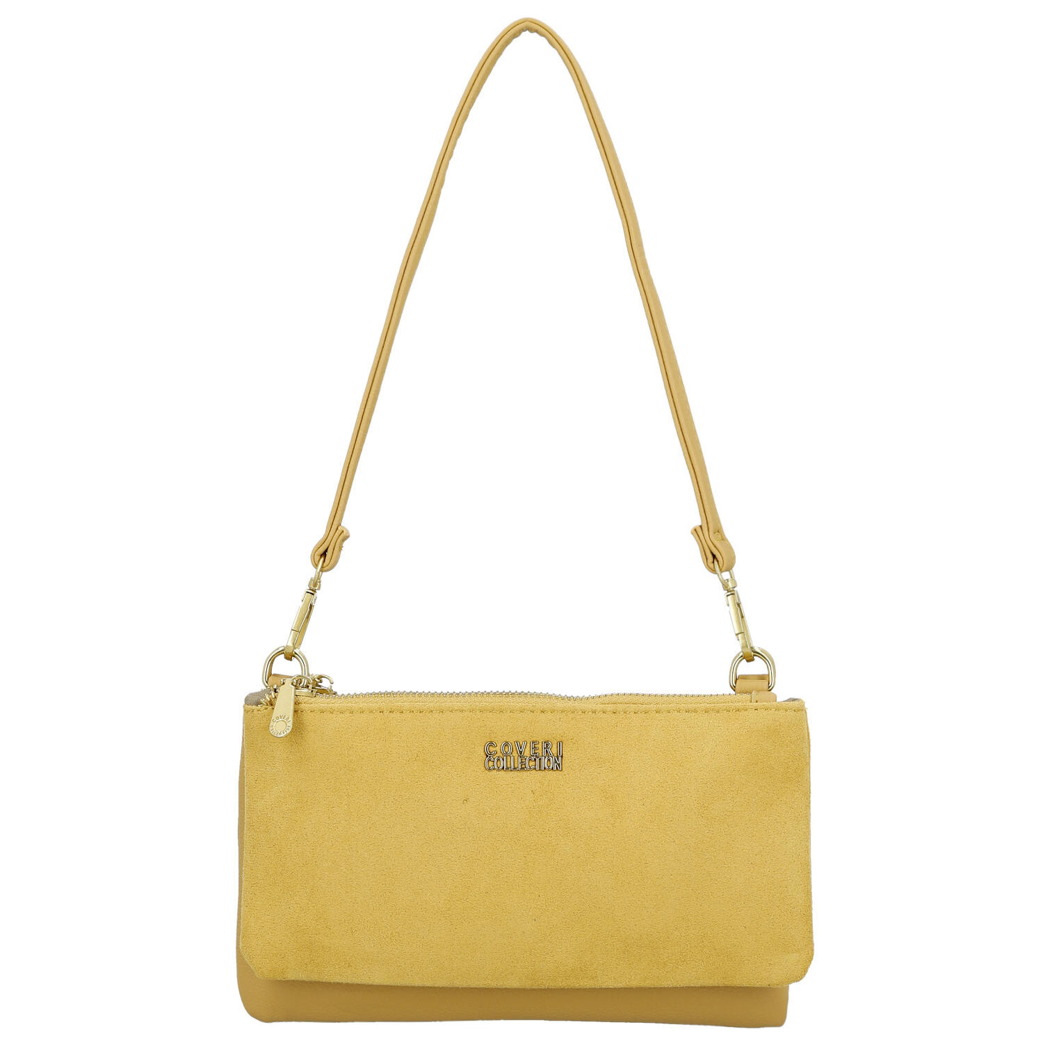Dámska crossbody kabelka žltá - Coveri Alesia