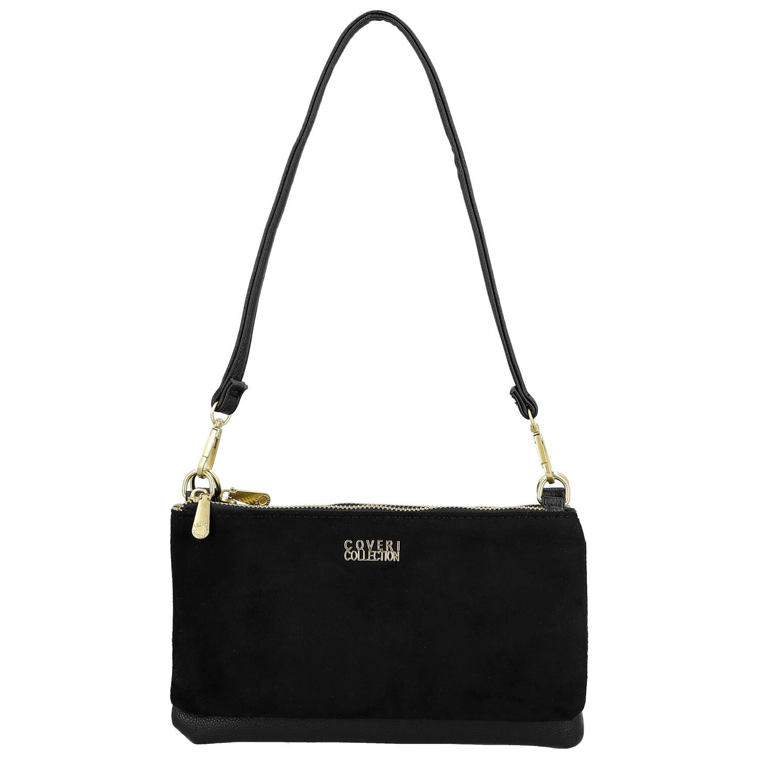 Dámska crossbody kabelka čierna - Coveri Alesia