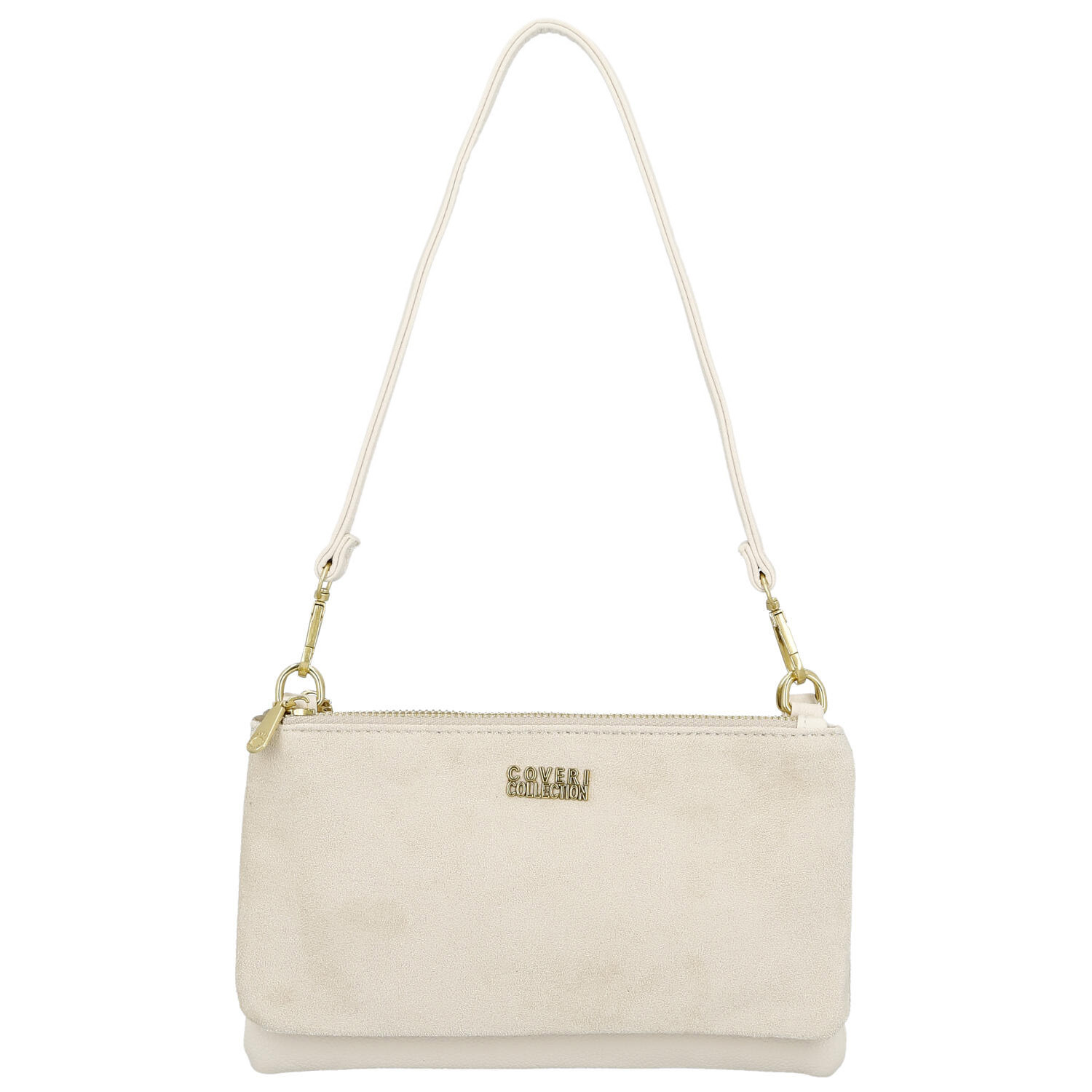 Dámska crossbody kabelka krémová - Coveri Alesia
