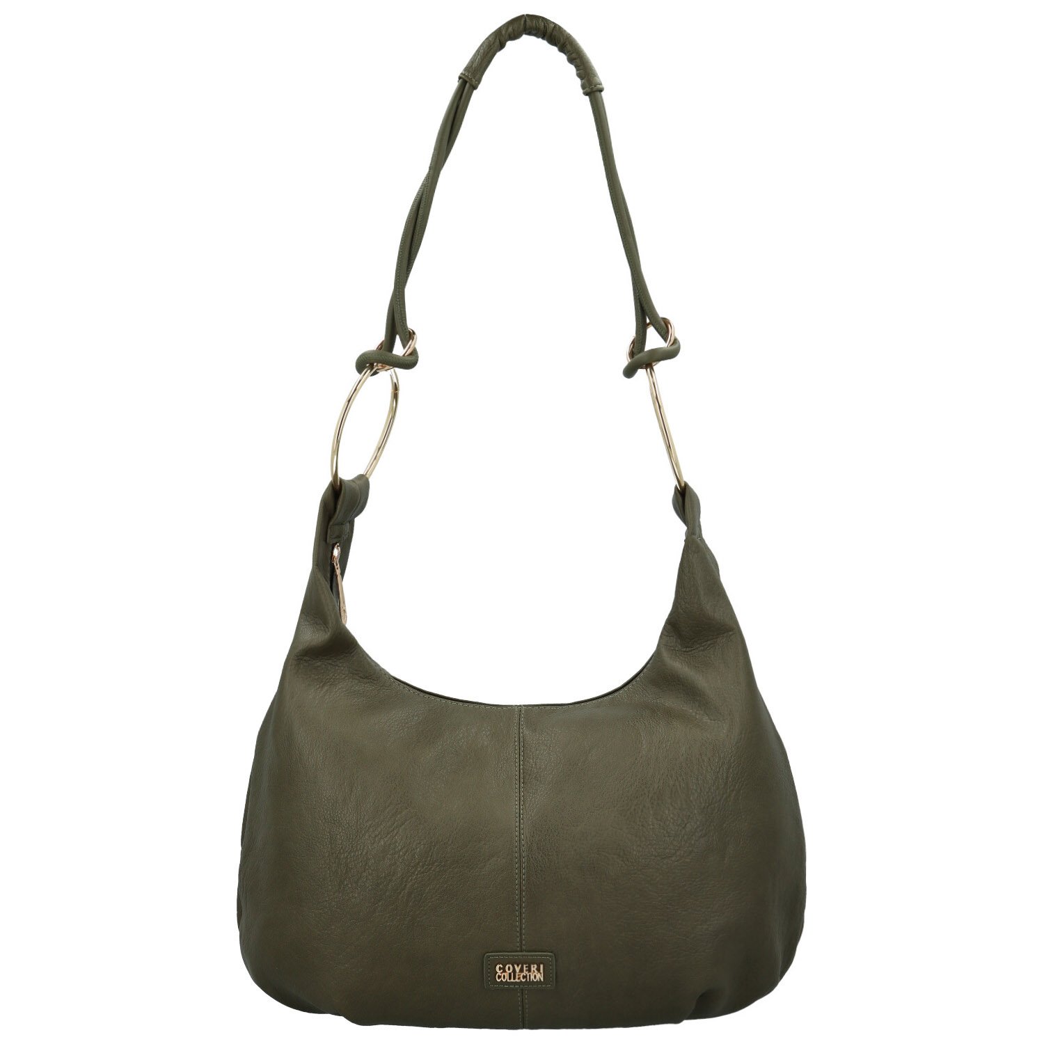 Dámska kabelka na rameno tmavo zelená - Coveri Timea