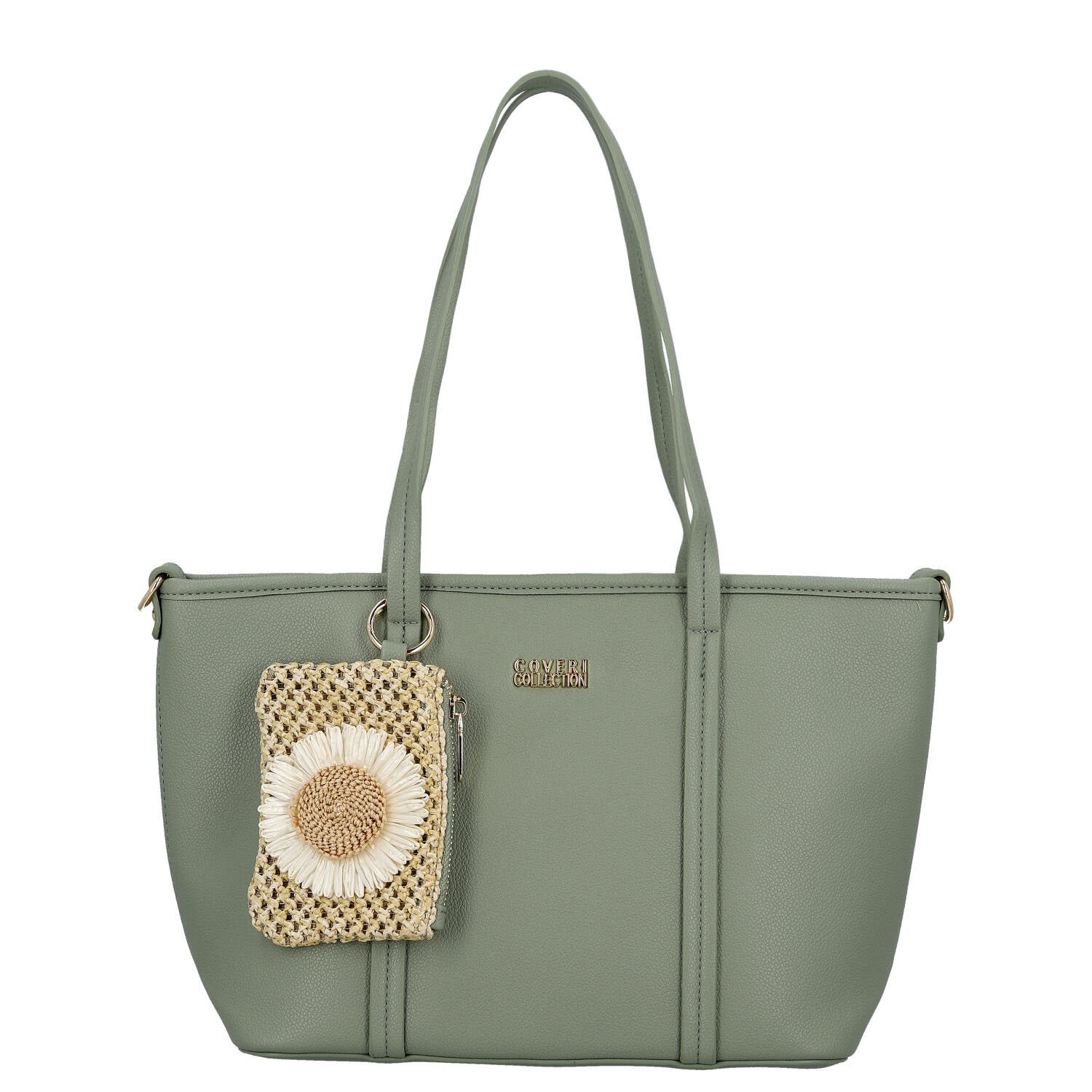 Dámska kabelka na rameno zelená - Coveri Violka