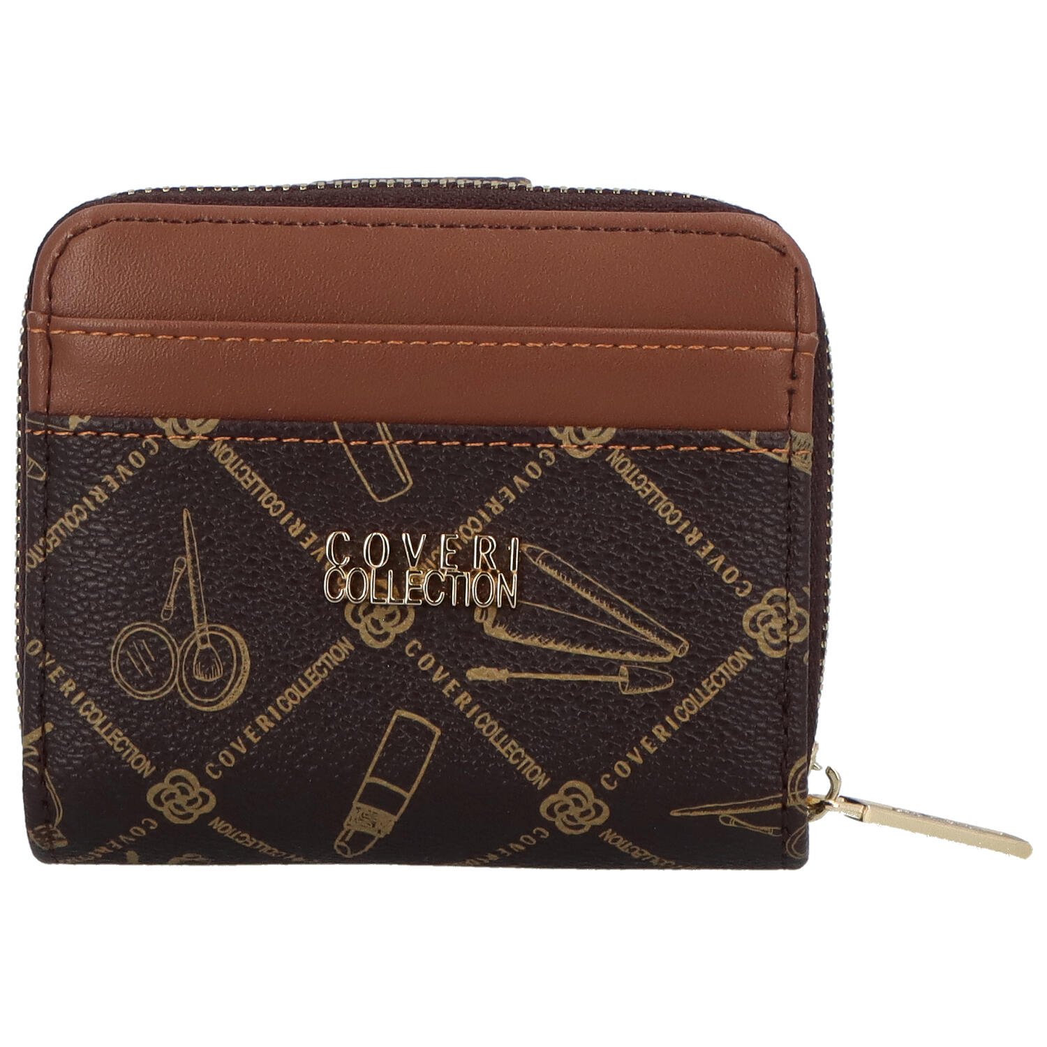 Dámska malá peňaženka hnedá - Coveri Pretty