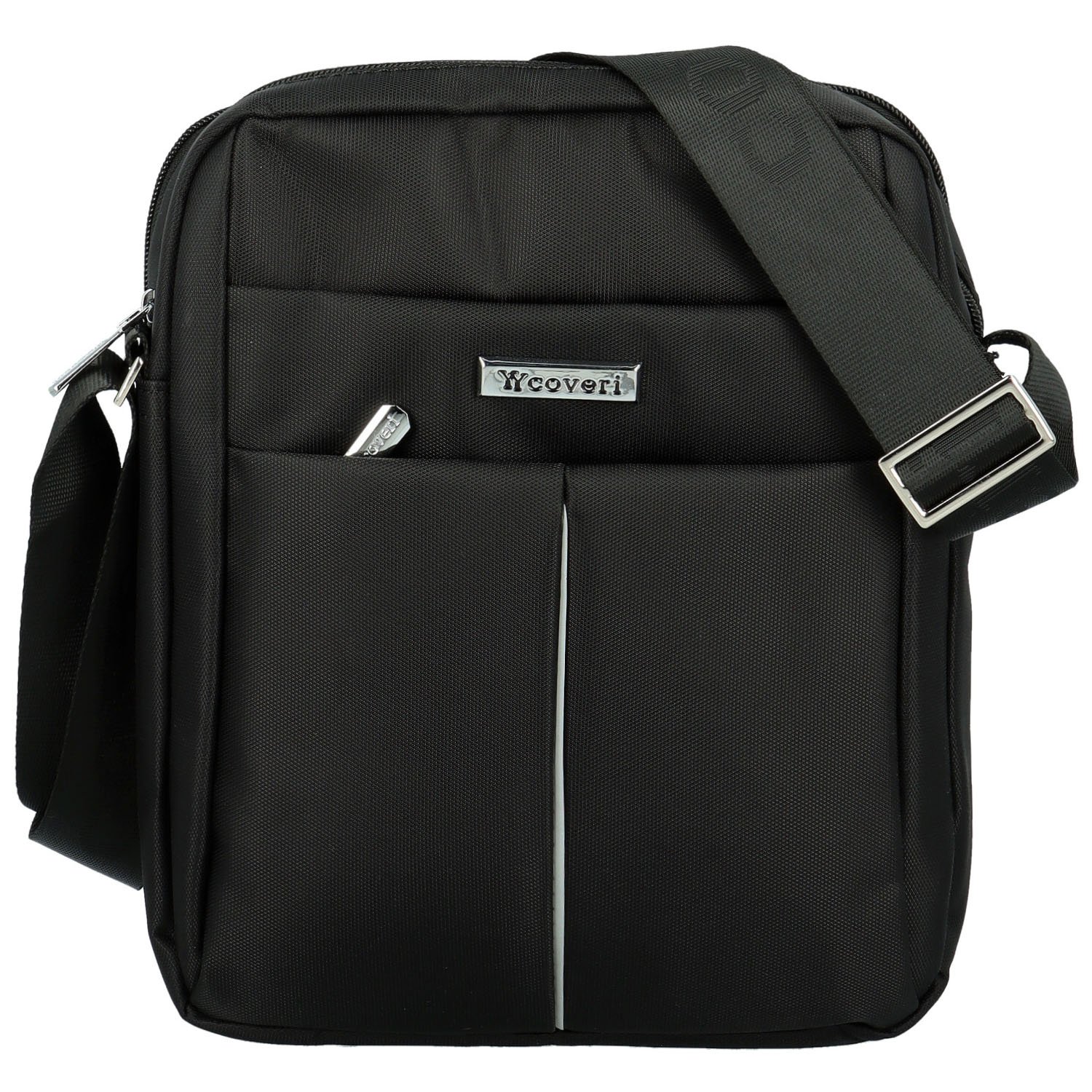 Pánska crossbody taška čierna - Coveri Leyre