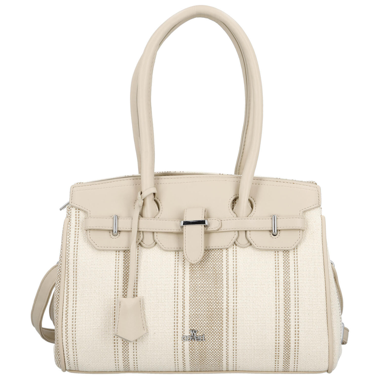 Dámska kabelka cez rameno béžová - Coveri Plasa