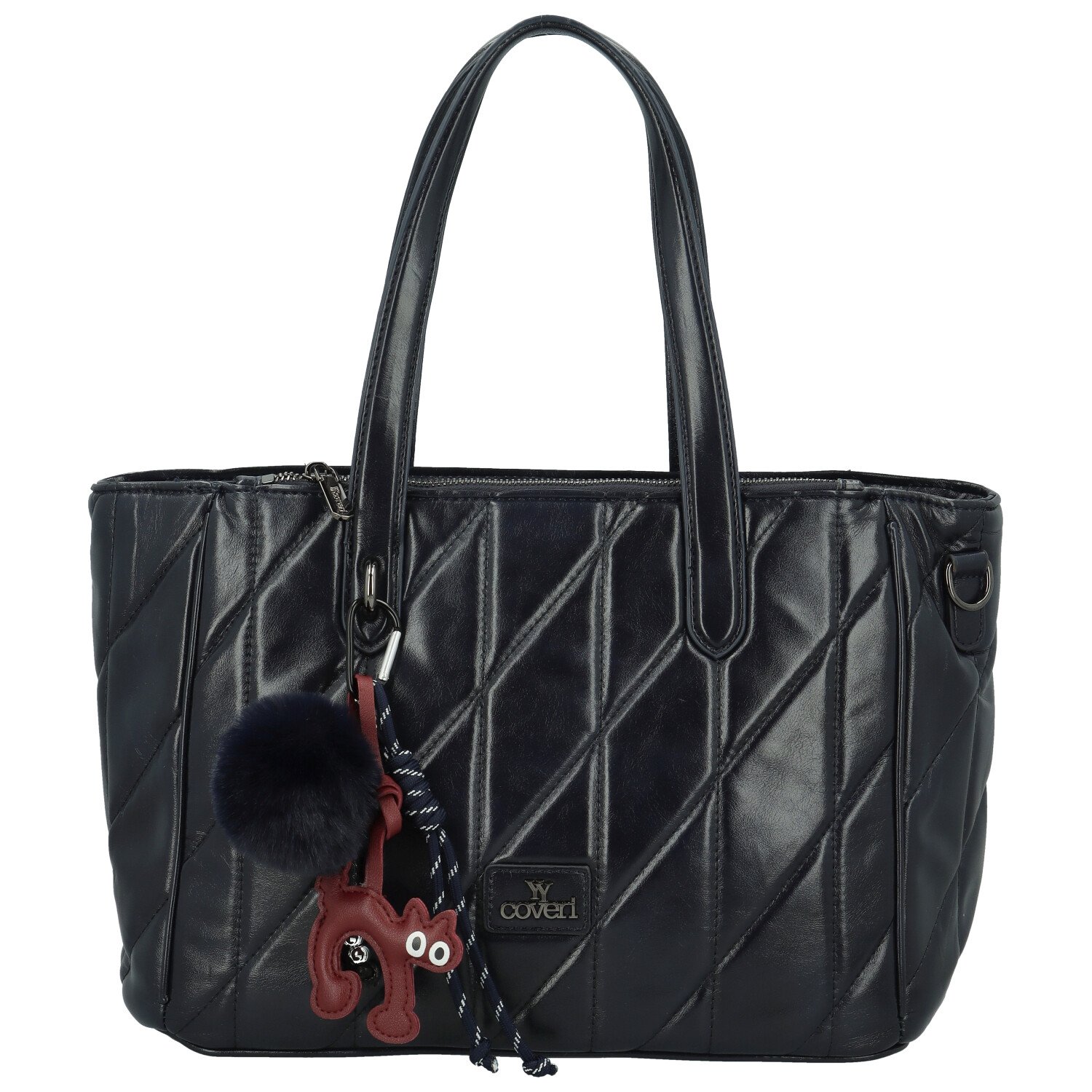 Dámska kabelka na rameno tmavo modrá - Coveri Ounissa