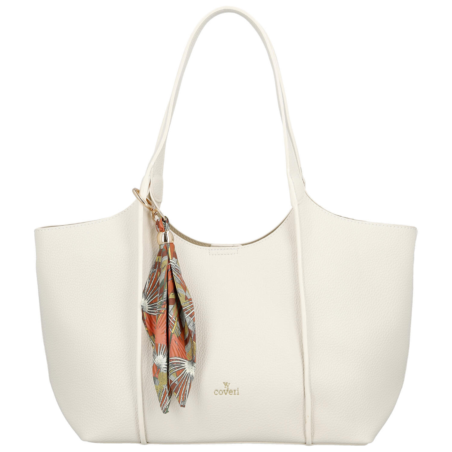 Dámska kabelka na rameno krémová - Coveri Blissa