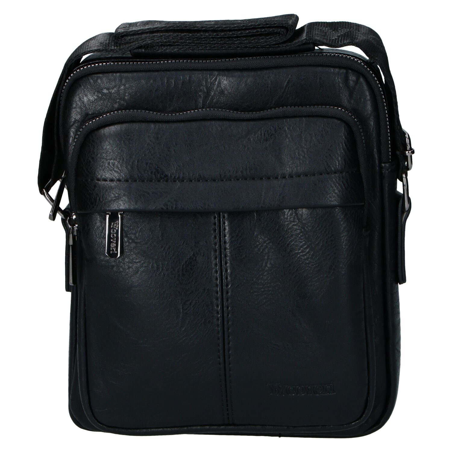 Pánska crossbody taška čierna - Coveri Kyril