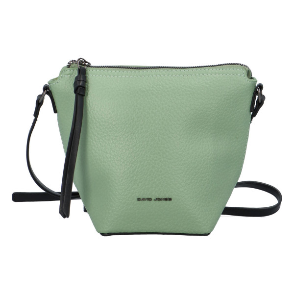 Dámska crossbody kabelka svetlozelená - David Jones Emily