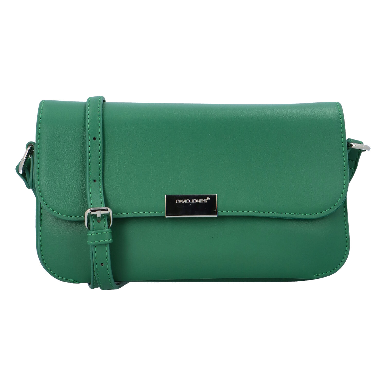 Malá dámska crossbody kabelka zelená - David Jones Brianna